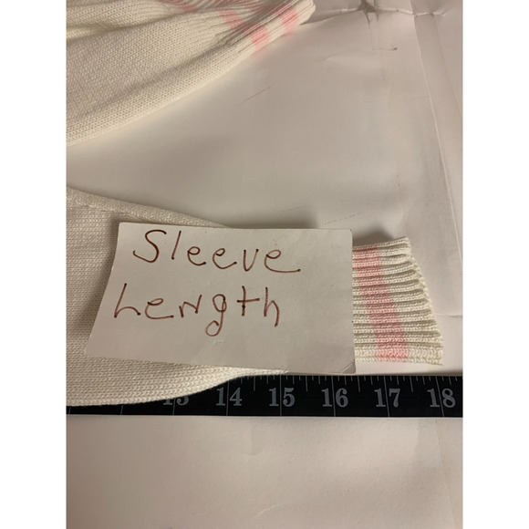 There Abouts Cardigan Varsity Preppy Schoolgirl Academia Whimsical Womens Size M - Picture 8 of 10